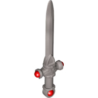 Plaatje in Gallery viewer laden, LEGO® los onderdeel Wapen in kleur Zilver 68503pb01