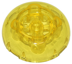 LEGO® los onderdeel Steen Rond Doorzichtig Geel 79850