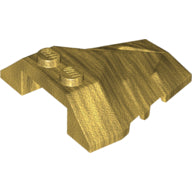 Plaatje in Gallery viewer laden, LEGO® los onderdeel Wig in kleur Parel Goud 86148