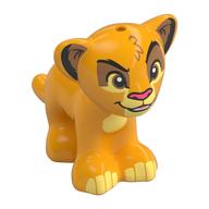 Plaatje in Gallery viewer laden, LEGO® los onderdeel Landdier Helder Licht Oranje 14734pb07