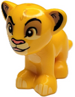 LEGO® los onderdeel Landdier Helder Licht Oranje 14734pb07