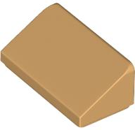 Plaatje in Gallery viewer laden, LEGO® los onderdeel Dakpan Algemeen Licht Geelbruin 85984