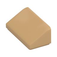 LEGO® los onderdeel Dakpan Algemeen Licht Geelbruin 85984