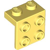 Plaatje in Gallery viewer laden, LEGO® los onderdeel Beugel in kleur Helder Lichtgeel 44728