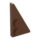 LEGO® los onderdeel Wig Plaat Roodachtig Bruin 65426