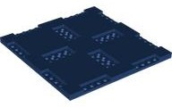 LEGO® los onderdeel Steen Aangepast Donkerblauw 69958