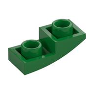 Plaatje in Gallery viewer laden, LEGO® los onderdeel Dakpan Gebogen Omgekeerd Groen 24201