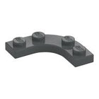 LEGO® onderdeel Plaat Rond Donker Blauwachtig Grijs 68568