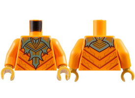 LEGO® los onderdeel Lijf met Motief Oranje 973pb5829c01