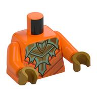 LEGO® los onderdeel Lijf met Motief Oranje 973pb5829c01