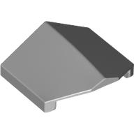 LEGO® onderdeel Dakpan Gebogen Licht Blauwachtig Grijs 1762