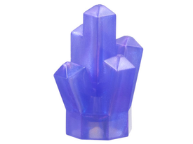 LEGO® los onderdeel Rots in kleur Satijn Trans-Paars 52