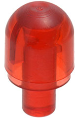LEGO® los onderdeel Staaf in kleur Doorzichtig Rood 58176