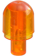 Plaatje in Gallery viewer laden, LEGO® los onderdeel Staaf in kleur Doorzichtig Oranje 58176