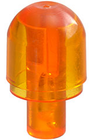 LEGO® los onderdeel Staaf in kleur Doorzichtig Oranje 58176