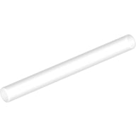 Plaatje in Gallery viewer laden, LEGO® los onderdeel Staaf in kleur Doorzichtig 30374