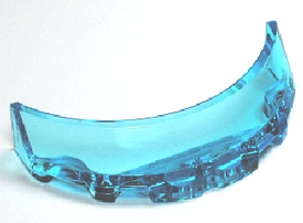 LEGO® los onderdeel Voorruit Doorzichtig Lichtblauw 62360