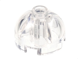 LEGO® los onderdeel Steen Rond in kleur Doorzichtig 553