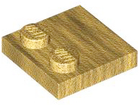 LEGO® los onderdeel Tegel Aangepast Parel Goud 33909