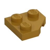 LEGO® los onderdeel Wig Plaat in kleur Parel Goud 26601