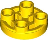 Plaatje in Gallery viewer laden, LEGO® los onderdeel Tegel Rond in kleur Geel 3567
