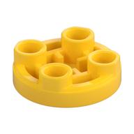 Plaatje in Gallery viewer laden, LEGO® los onderdeel Tegel Rond in kleur Geel 3567