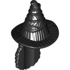 LEGO® los onderdeel Haar in kleur Zwart 6570
