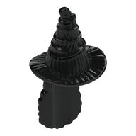 Plaatje in Gallery viewer laden, LEGO® los onderdeel Haar in kleur Zwart 6570