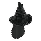 LEGO® los onderdeel Haar in kleur Zwart 6570