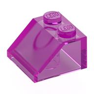 Plaatje in Gallery viewer laden, LEGO® onderdeel Dakpan Algemeen Doorzichtig Donkerroze 3039