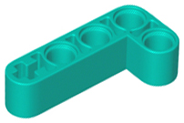 Plaatje in Gallery viewer laden, LEGO® los onderdeel Technische Hefbalk Donker Turkoois 32140