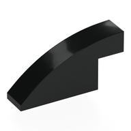Plaatje in Gallery viewer laden, LEGO® los onderdeel Dakpan Gebogen in kleur Zwart 3573