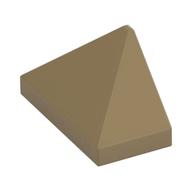 LEGO® los onderdeel Dakpan Algemeen Donker Geelbruin 15571