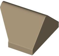 LEGO® los onderdeel Dakpan Algemeen Donker Geelbruin 3049c