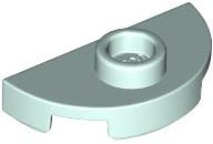 LEGO® los onderdeel Plaat Rond in kleur Licht Aqua 1745