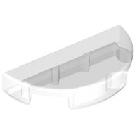 LEGO® los onderdeel Tegel Rond in kleur Doorzichtig 1748