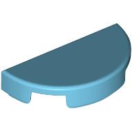 LEGO® los onderdeel Tegel Rond Medium Azuurblauw 1748