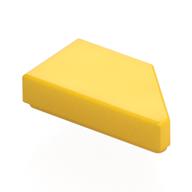 LEGO® los onderdeel Tegel Aangepast in kleur Geel 5091