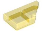 LEGO® los onderdeel Tegel Aangepast Doorzichtig Geel 5092
