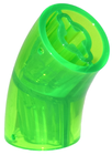 LEGO® onderdeel Steen Rond Doorschijnend Helder Groen 5489
