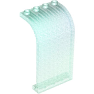 Plaatje in Gallery viewer laden, LEGO® onderdeel Paneel Satijn Doorzichtig Lichtblauw 2571