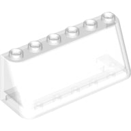Plaatje in Gallery viewer laden, LEGO® los onderdeel Voorruit in kleur Doorzichtig 4176