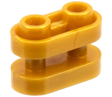 Plaatje in Gallery viewer laden, LEGO® los onderdeel Steen Rond in kleur Parel Goud 77808