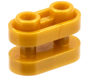 LEGO® los onderdeel Steen Rond in kleur Parel Goud 77808