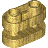 Plaatje in Gallery viewer laden, LEGO® los onderdeel Steen Rond in kleur Parel Goud 77808