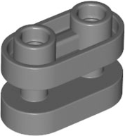 LEGO® onderdeel Steen Rond Donker Blauwachtig Grijs 77808