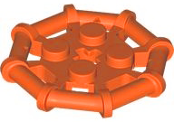 Plaatje in Gallery viewer laden, LEGO® los onderdeel Plaat Aangepast Roodachtig Oranje 75937