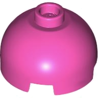 Plaatje in Gallery viewer laden, LEGO® los onderdeel Steen Rond in kleur Donker Roze 553