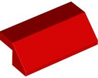 LEGO® los onderdeel Dakpan Algemeen in kleur Rood 5540