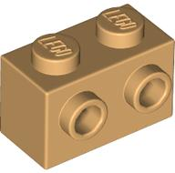 Plaatje in Gallery viewer laden, LEGO® los onderdeel Steen Aangepast Licht Geelbruin 11211